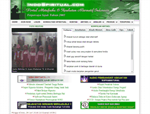 Tablet Screenshot of indospiritual.com